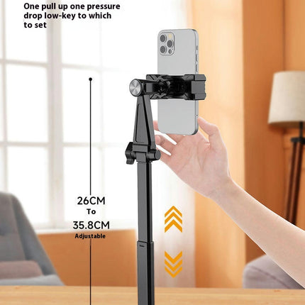 Desktop Mobile Phone Holder Stand 360 Rotate - for Live Streaming Shoot Video YouTube