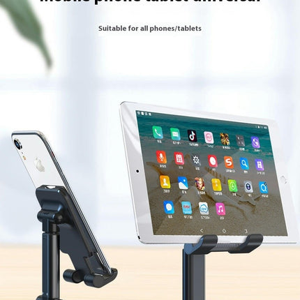 Home Phone Stand - Folding Telescopic Desktop Stand Live Broadcast Selfie Tool