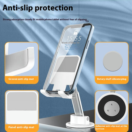 Sticky Wall Mount Phone Holder Adjustable Tablet Stand Extendable Foldable Holder