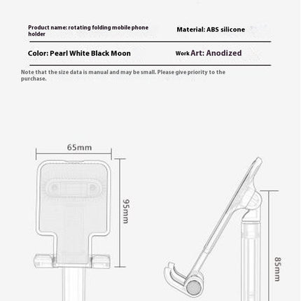 Rotating Cell Phone Stand for Desk Tablet Stand Office Desktop Mobile Phone for Holder