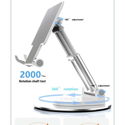 360¡ãAdjustable Phone Stand Foldable Desktop Stand Metal Anti Slip Base Portable Office Accessories