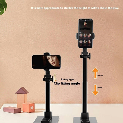 Desktop Cell Phone Stand - Adjustable Height & Angle Smartphone Holder for Home