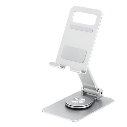 Adjustable Folding Rotating Aluminum Cell Phone Stand - for Desk Tablet Stand Gadgets