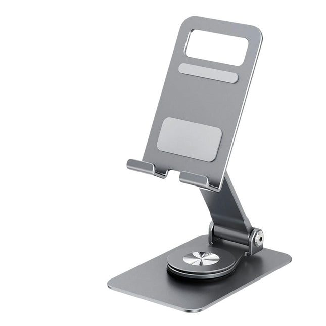 Adjustable Folding Rotating Aluminum Cell Phone Stand - for Desk Tablet Stand Gadgets