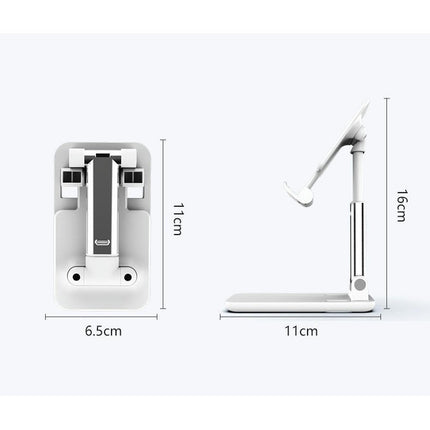 Foldable Cell Phone Stand for Desk Height Angle Adjustable Phone Holder