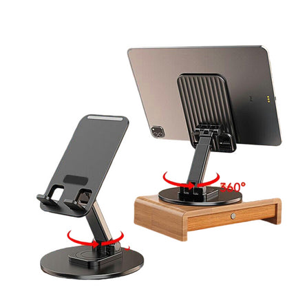 Rotating Phone Desktop Stand Adjustable Foldable Desktop Phone Holder