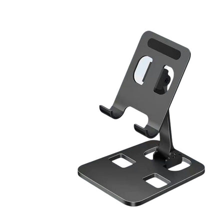 Rotatable Cell Phone Stand for Desk-Foldable and Adjustable Metal Phone Holder