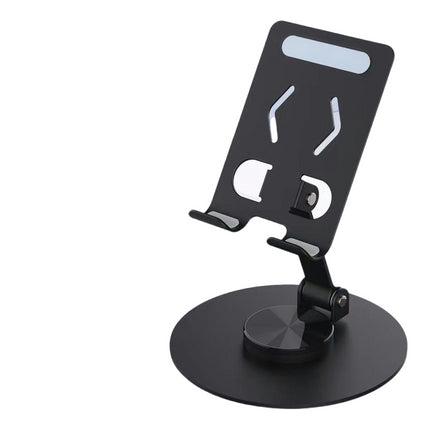 Rotatable Cell Phone Stand for Desk-Foldable and Adjustable Metal Phone Holder