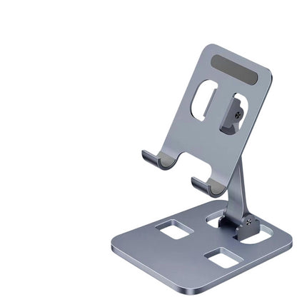 Rotatable Cell Phone Stand for Desk-Foldable and Adjustable Metal Phone Holder