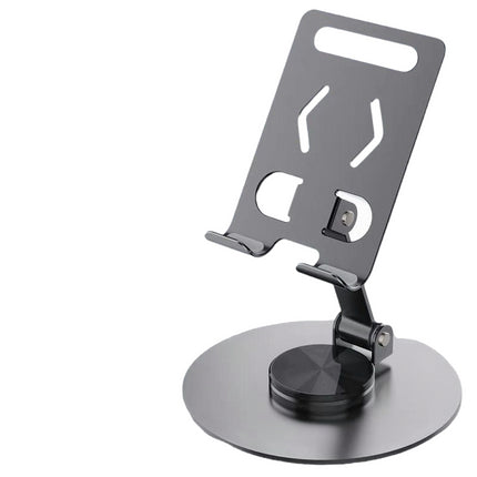 Rotatable Cell Phone Stand for Desk-Foldable and Adjustable Metal Phone Holder