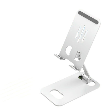 Rotatable Cell Phone Stand for Desk-Foldable and Adjustable Metal Phone Holder