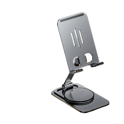 Rotatable Cell Phone Stand for Desk-Foldable and Adjustable Metal Phone Holder