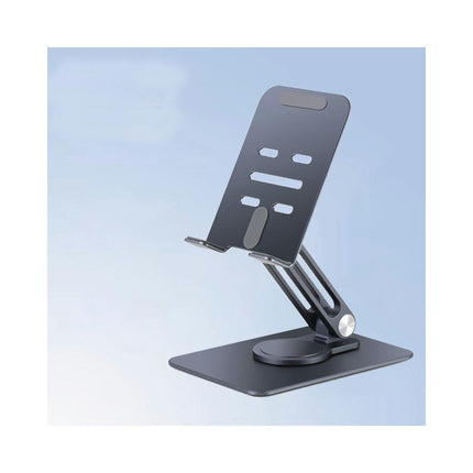 Rotatable Cell Phone Stand for Desk-Foldable and Adjustable Metal Phone Holder