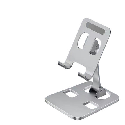 Rotatable Cell Phone Stand for Desk-Foldable and Adjustable Metal Phone Holder