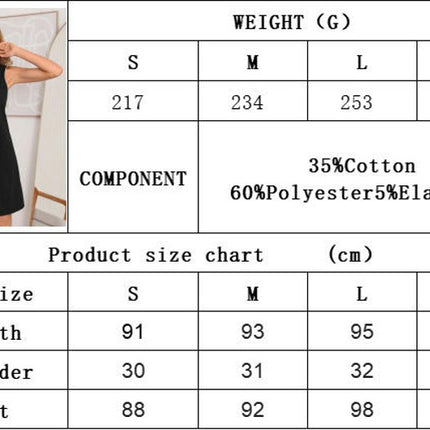 Women's Summer Sleeveless Mini Tank Dress Crewneck A Line Pleated Casual Short Dress