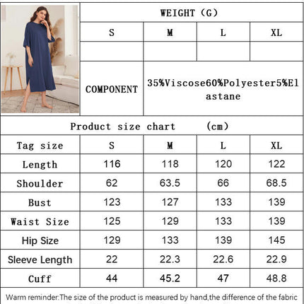 Women's Summer Casual Loose T Shirt Dress Crew Neck Short Sleeve Slit Midi Dress