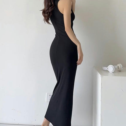 Women's Sexy Bodycon Long Tank Dress Basic Sleeveless Maxi Dresses