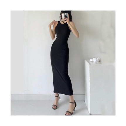 Women's Sexy Bodycon Long Tank Dress Basic Sleeveless Maxi Dresses