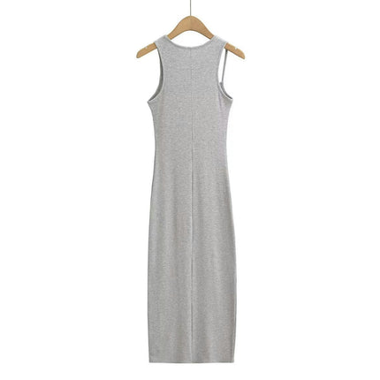 Women's Sexy Bodycon Long Tank Dress Basic Sleeveless Maxi Dresses