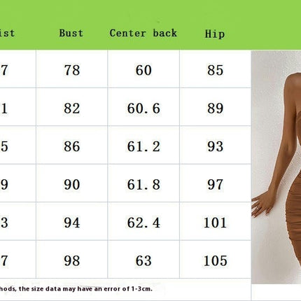 Women Summer Halter Neck Mini Dress Sleeveless Ruched Bodycon Dresses