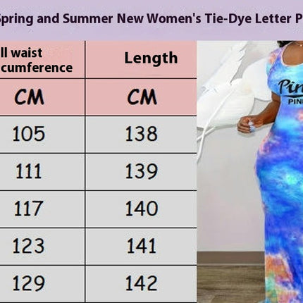 Women's Summer Crew Neck Dress Short Sleeve Tie Dye Backless Bodycon Maxi Dresses