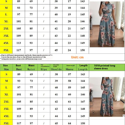 Womens Boho Maxi Dresses Summer Mock Neck Long/Short Sleeve Floral Flowy Casual Long Dress