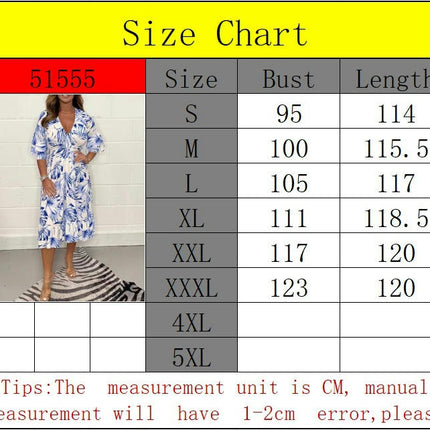 Women Boho Summer Dress Short Sleeve V Neck Flowy A-Line Midi Dresses