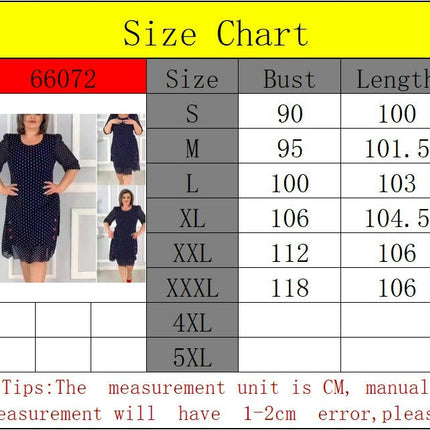 Women's Casual Print Midi Dress Puff Short Sleeve Crewneck Summer Dresses