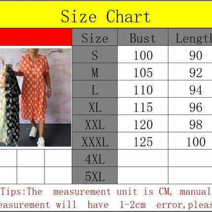 Dresses for Women V Neck Summer Short Sleeve Loose Casual Print Flowy Midi Dress