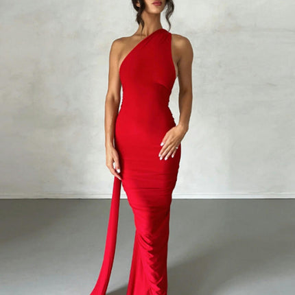 Women Sexy Backless Bodycon Sleeveless Open Back Maxi Dress Elegant Party Long Dress