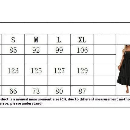 Women Summer Casual Sleeveless Square Neck Maxi Sundress A Line Flowy Tiered Long Dress