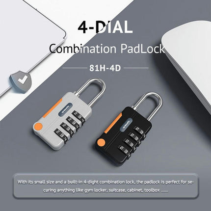 Anti-Theft 3-Digit Combination Lock with Color Matching for Travel Luggage