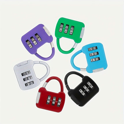 1pc Mini Small Anti-theft Small Lock, Backpack Anti-theft Lock, Aluminum Alloy Padlock