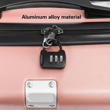 1pc Mini Small Anti-theft Small Lock, Backpack Anti-theft Lock, Aluminum Alloy Padlock