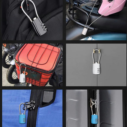 1pc Luggage Travel Lock,Combination Lock for Luggage Suitcase, Filing Cabinets, Toolbox