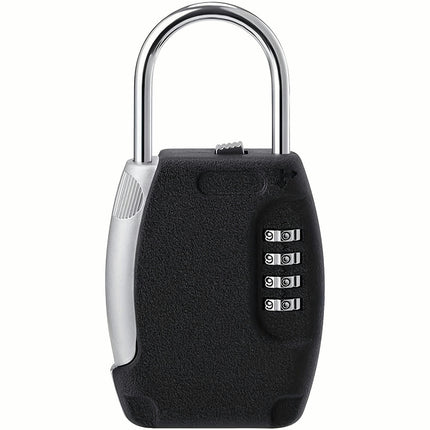 Lock Combination Box With Hook 4-digit Combination Wall Lock Box Portable Key Box