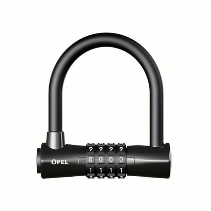 1pc U-shaped Bold Password Lock With Password, Suitable For Bicycles, Motorcycles, And Doors