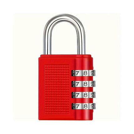 4 Digit Combination Padlock,Waterproof Padlock For Locker,Combination Luggage Lock