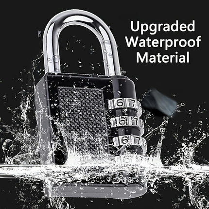 4 Digit Combination Padlock,Waterproof Padlock For Locker,Combination Luggage Lock