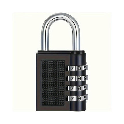 4 Digit Combination Padlock,Waterproof Padlock For Locker,Combination Luggage Lock