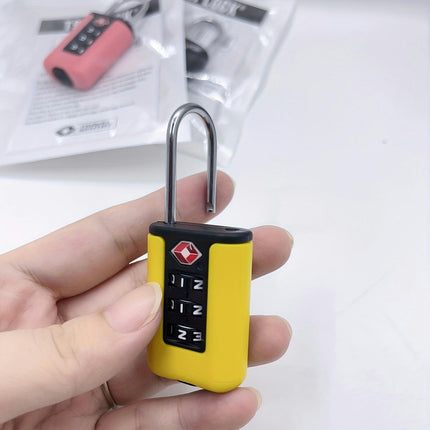 3 Digit Combination Lock, TSA Luggage Locks, Password Padlock For Travel Suitcase, Lockers