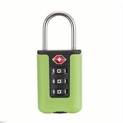 3 Digit Combination Lock, TSA Luggage Locks, Password Padlock For Travel Suitcase, Lockers