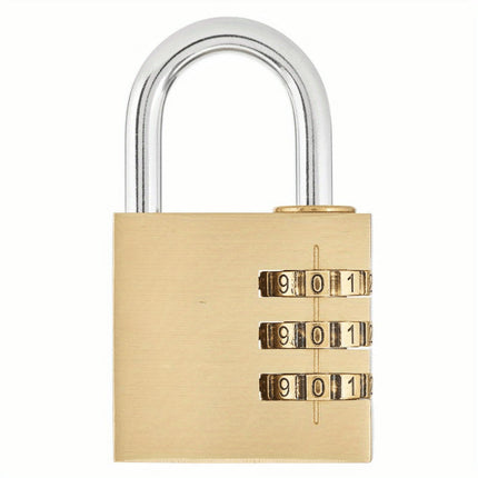 Solid Brass Resettable Combination Padlock Waterproof Padlock