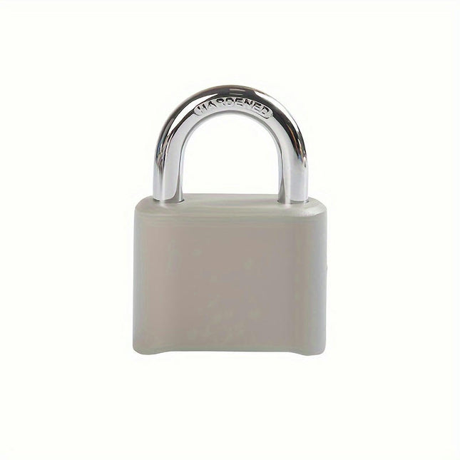 Heavy Duty Combination Lock, 4 Digit Resettable Weatherproof Padlock For Lockers