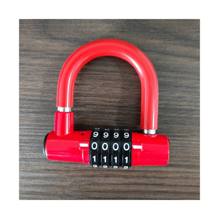 Combination padlock, 5-digit dial code padlock, resetable, suitable for indoor, outdoor locker