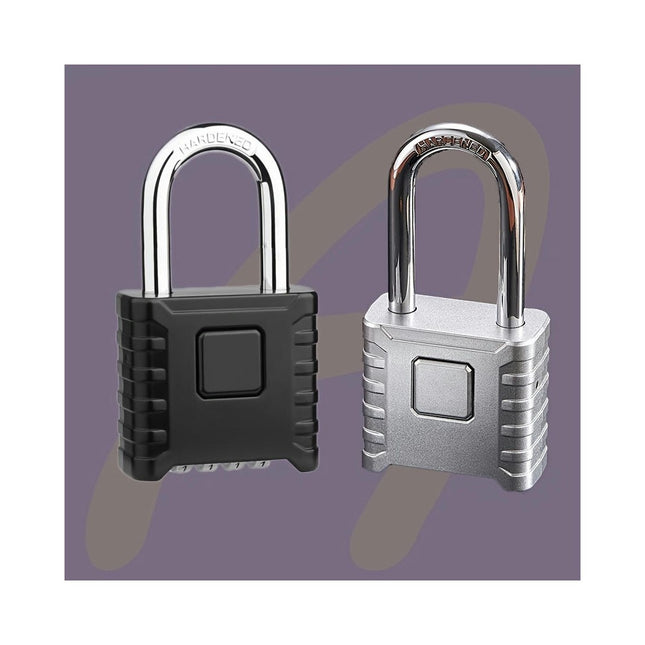 2 pieces Heavy Duty Combination Padlock,Outdoor Padlock For Lockers, Home, School, Garage