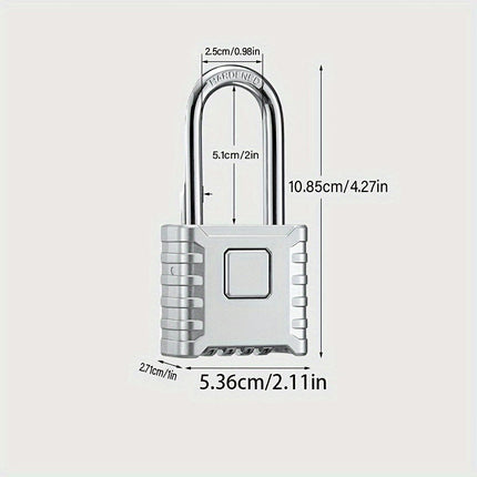 Long Beam Bottom Opening Combination Padlock Industrial Warehouse Door Combination Locks