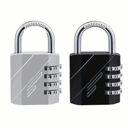 Combination Lock 4-digit Combination Lock Outdoor Waterproof Padlock For Home Use