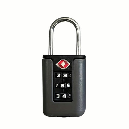 Aluminum Alloy Lock, Anti Theft Portable Passwords Lock Luggage Lock For Travel & Vacation