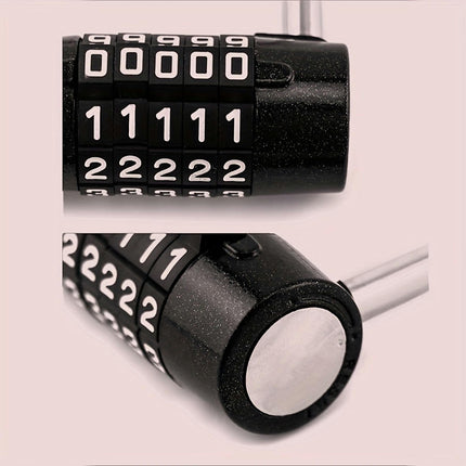 5-Digit Combination Padlock - Durable Security Password Lock